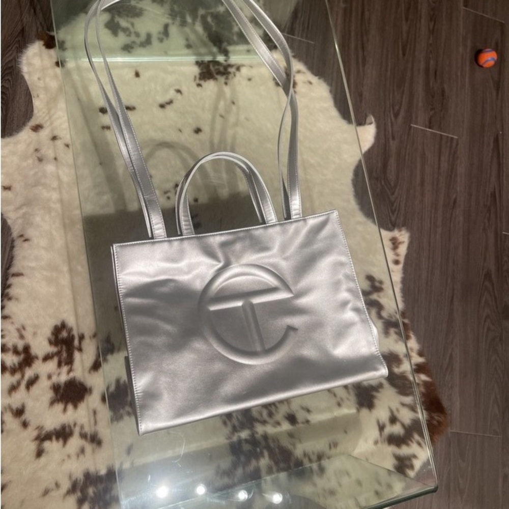 Medium Silver Telfar